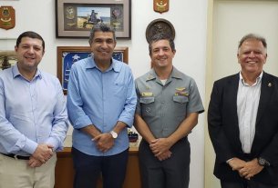 Sérgio Vidigal visita Capitania dos Portos do Espírito Santo