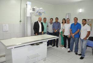 Sérgio Vidigal entrega Raio-X Digital para Santa Casa de Misericórdia de Guaçuí