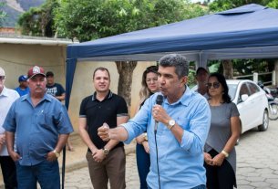 Com emenda de Vidigal, Pancas ganha obras de drenagem e pavimentação