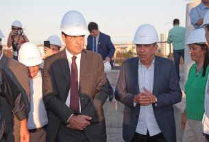 Vidigal agradece visita de ministro às obras do Hospital Materno Infantil