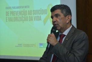 Sérgio Vidigal lança a frente parlamentar de prevenção ao suicídio