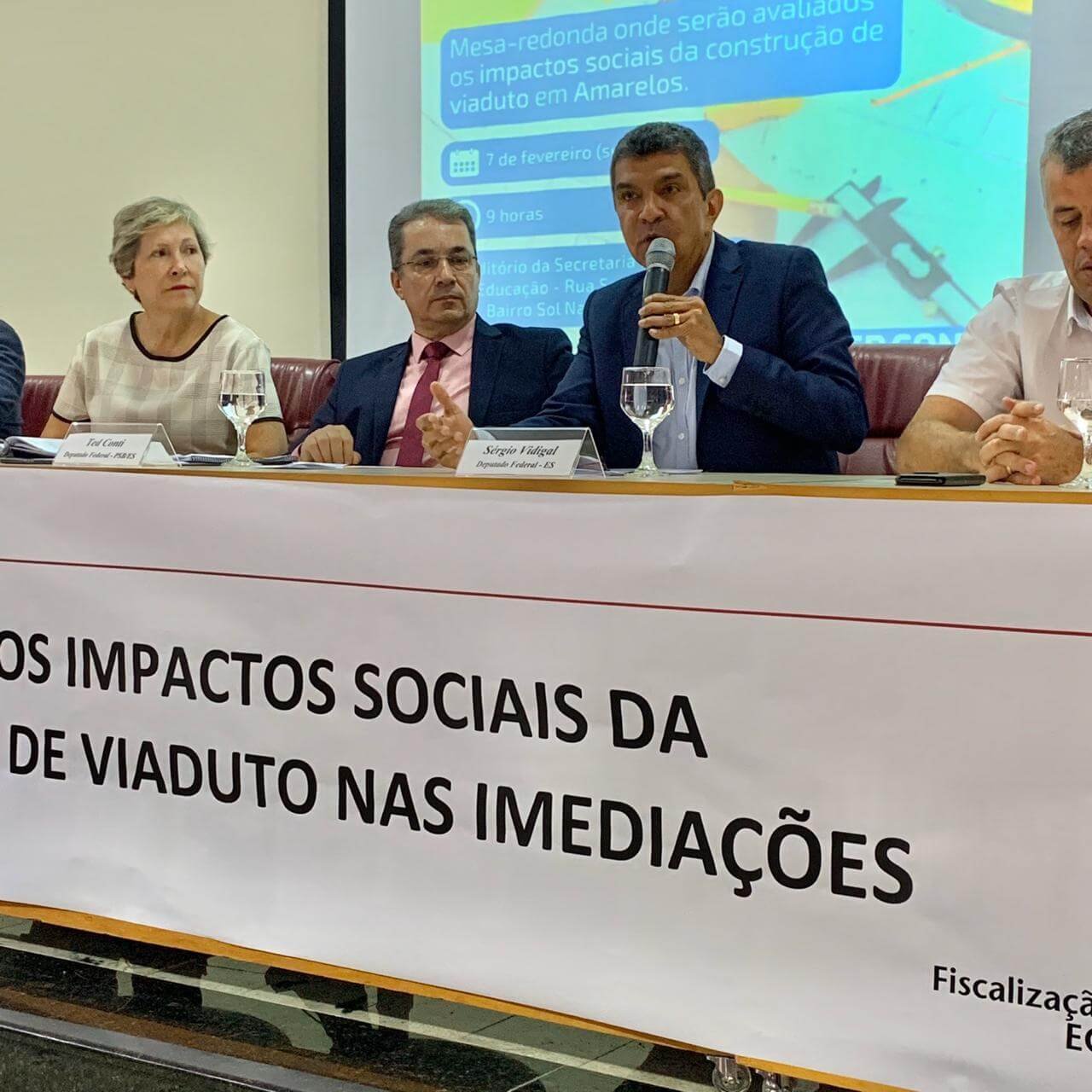 Vidigal defende medidas para amenizar os impactos do viaduto de Amarelos