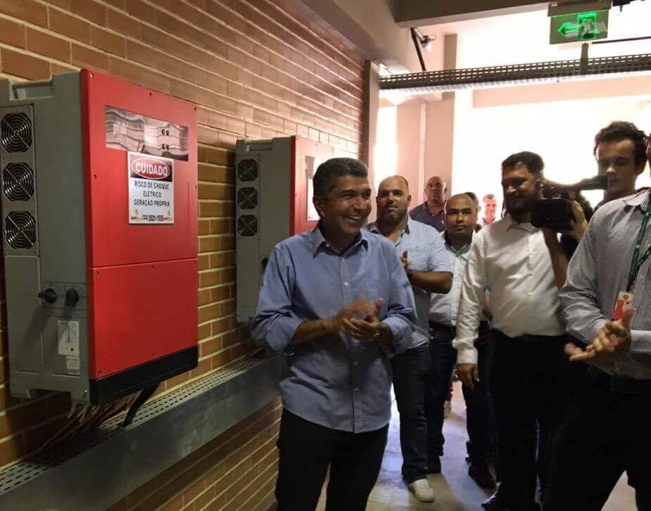 Usina de minigeração solar fotovoltaica do Ifes da Serra completa um ano